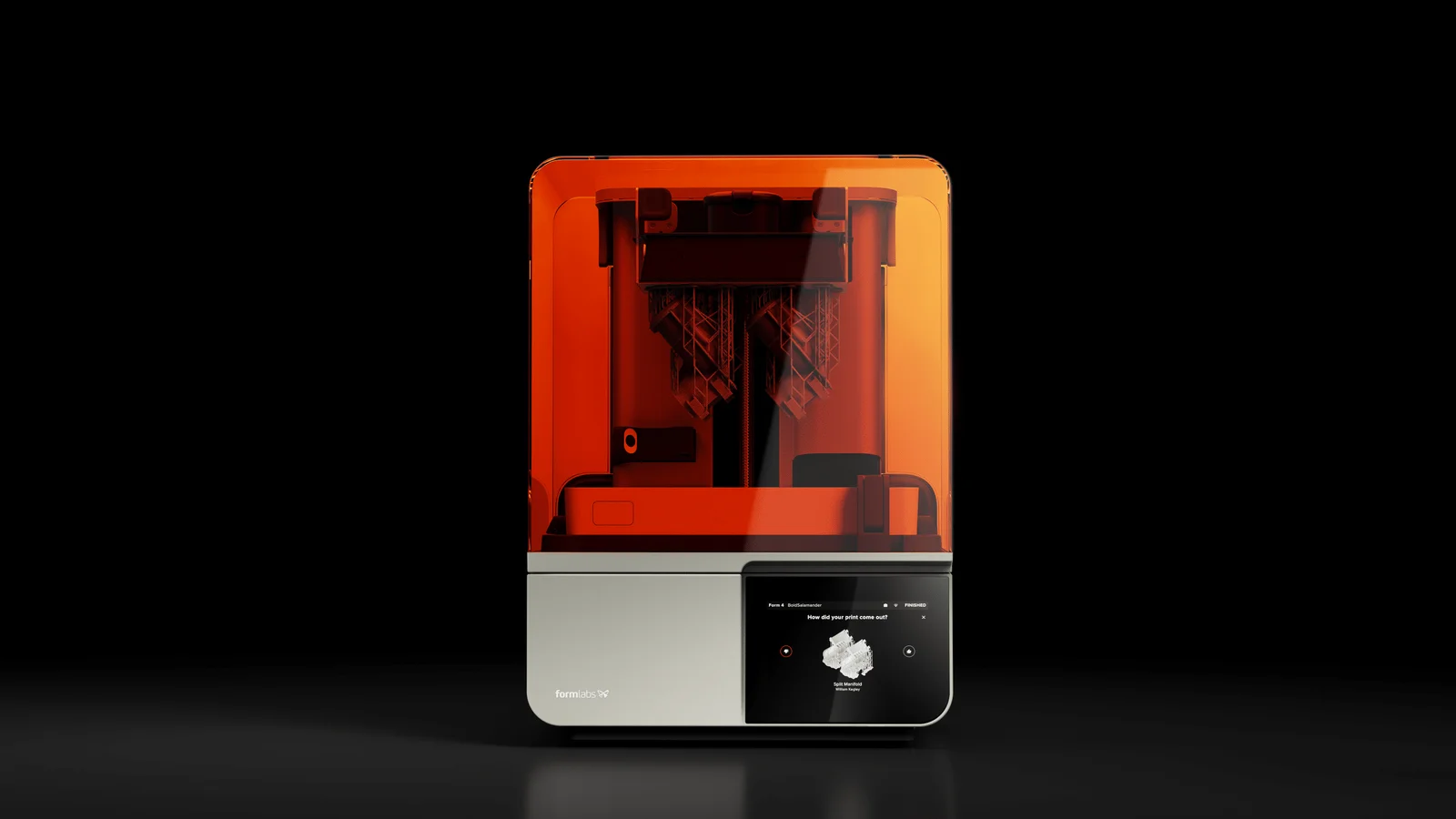 Form 4_3D printer_black background